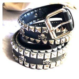 Skull stud belt sizeXL 39-43